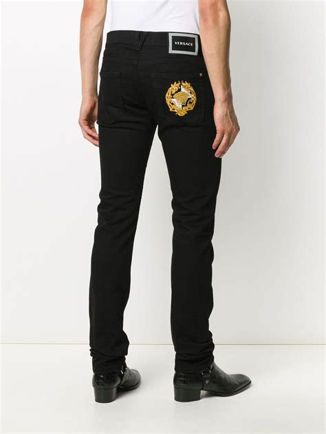 Versace slim fit jeans men